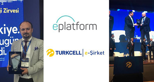 Turkcell Teknoloji Zirvesi 2018'de "e-Şirket" ile "Değer Katan İş Ortağı" Ödülümüzü alarak başarımızı taçlandırdık! 