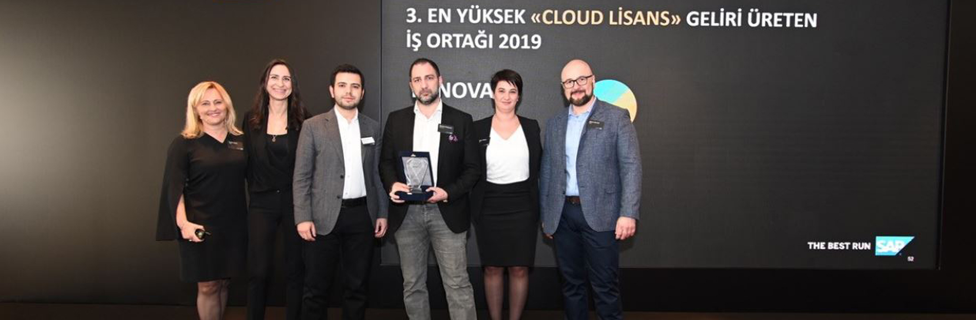 We Were Awarded as a Business Partner that Produces "Cloud Licences"