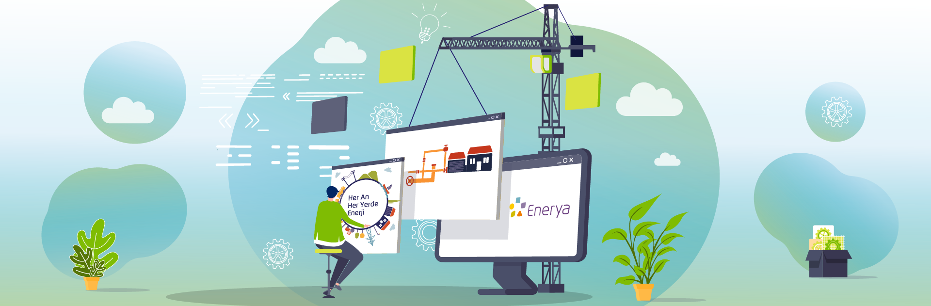 Enerya Enerji Kurumsal Web Sitesi Unigate ile Yeniden Şekilleniyor