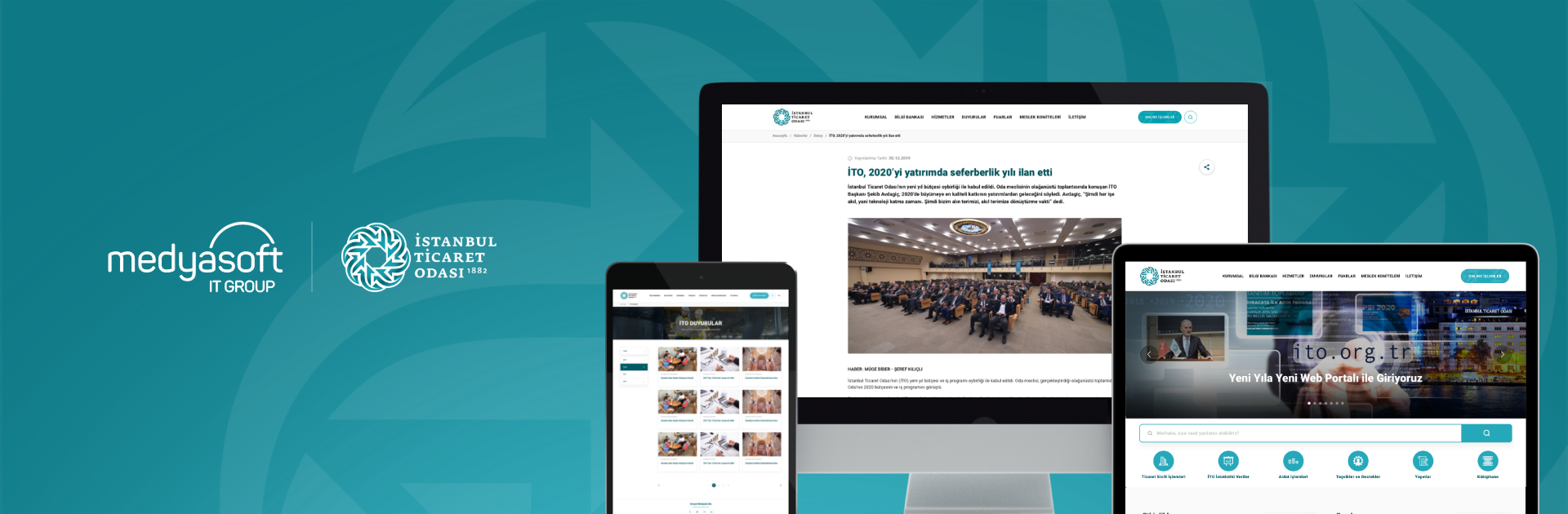İTO Corporate Web Portal Project Goes Live