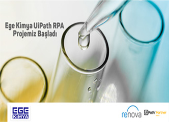 Ege Kimya UiPath RPA Project Sets Off