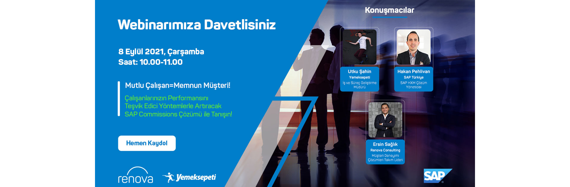 Yemeksepeti SAP Commissions Webinarımıza Davetlisiniz!